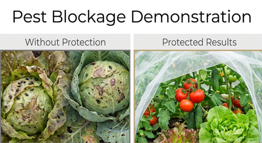 red de protecci&oacute;n contra insectos