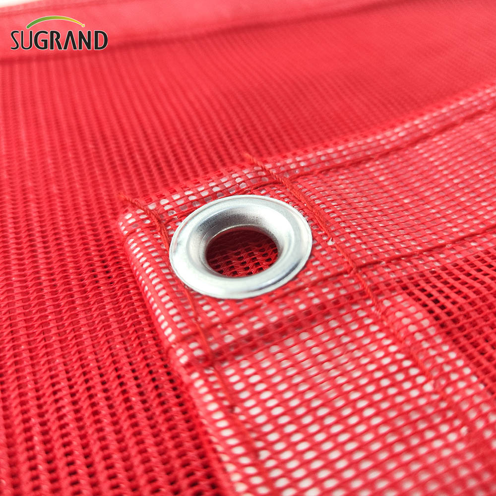 NUEVA VIRGIN PVC 300GSM Red Anti Fire Net