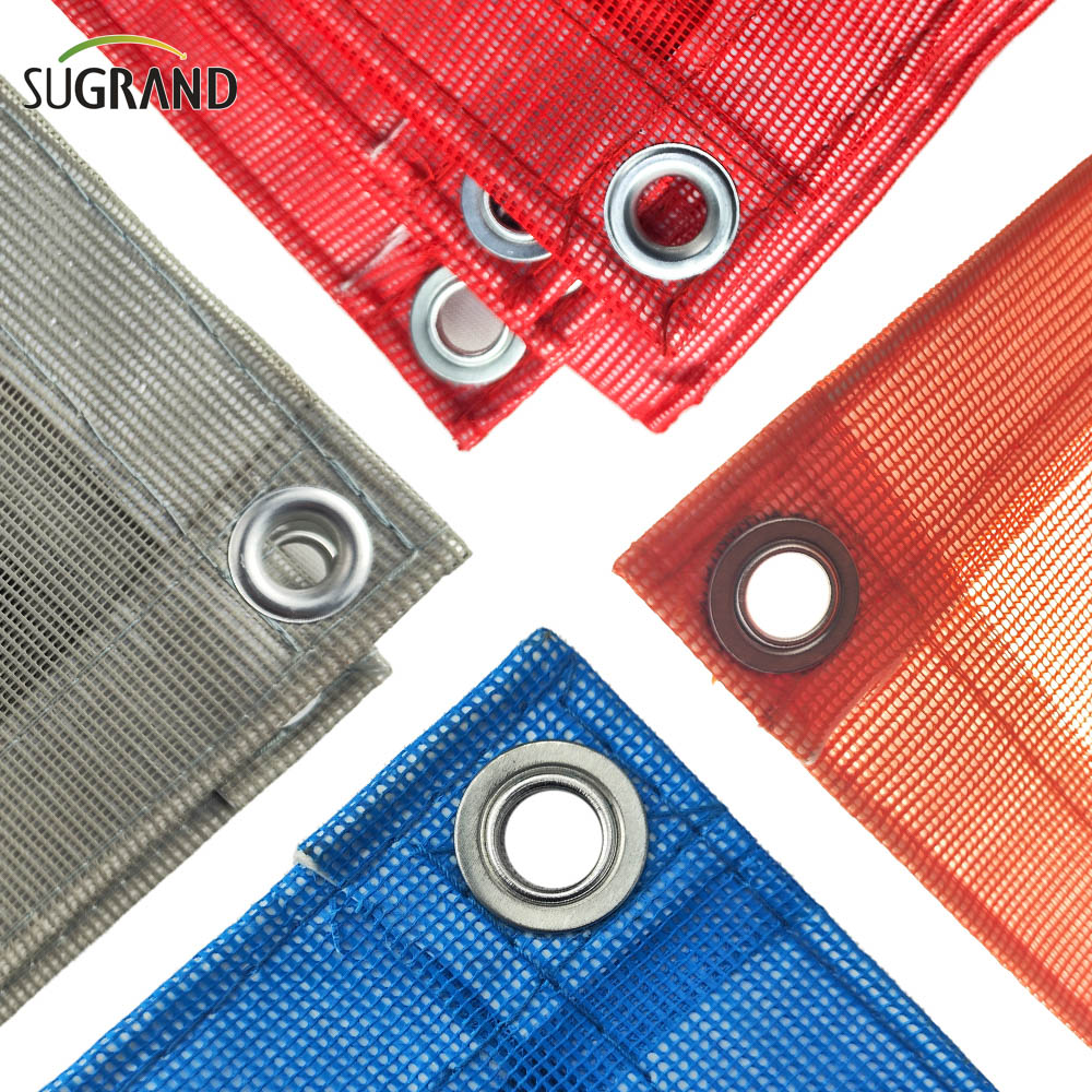 NUEVA VIRGIN PVC 300GSM Red Anti Fire Net
