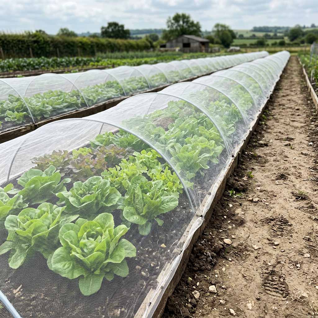 Red de insectos de malla HDPE 50 para agricultura