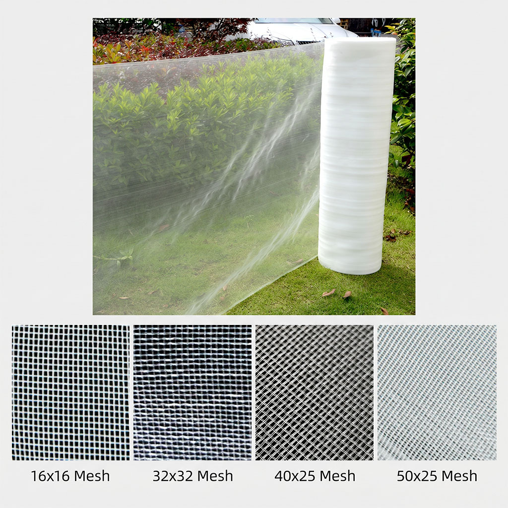Red antiinsectos HDPE estabilizada UV al por mayor